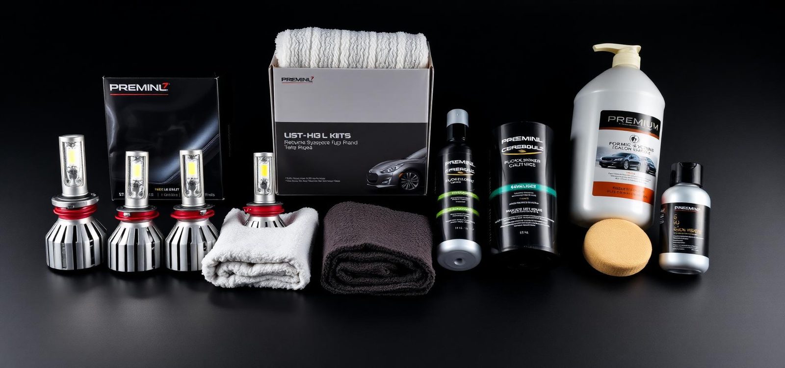 Premium branded automotive products
